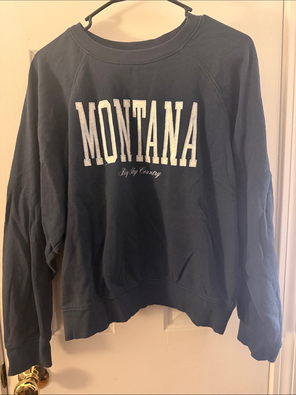 Old Navy Navy Montana Pullover Sweatshirt